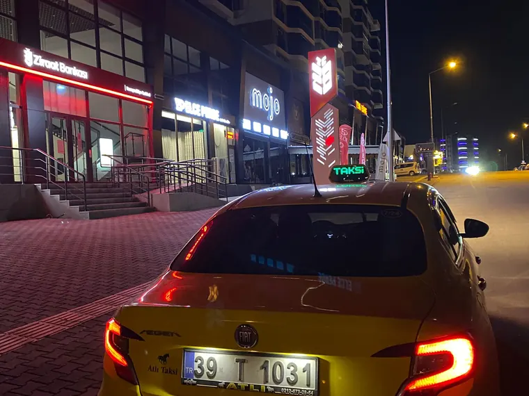Lüleburgaz 7/24 gece taksi hizmeti