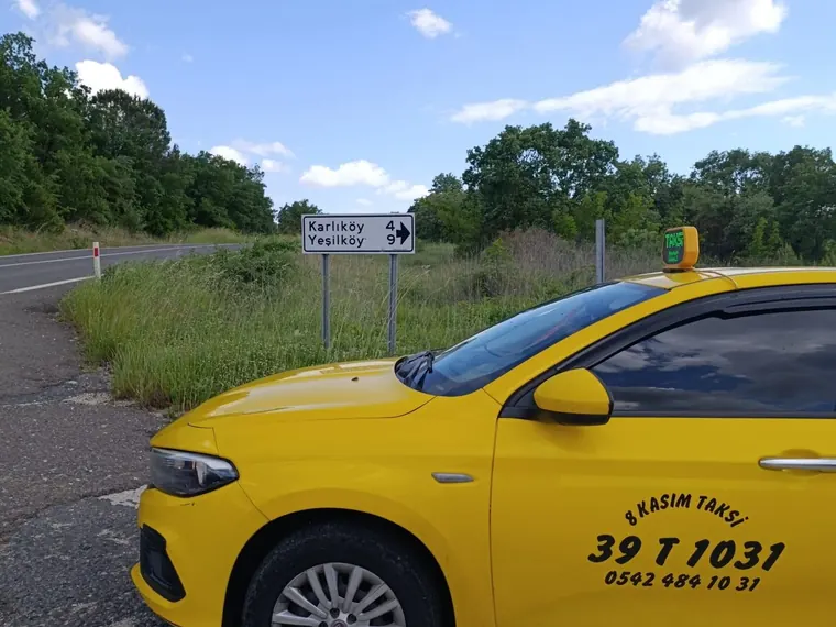 Lüleburgaz köy ve kırsal bölge taksi hizmeti